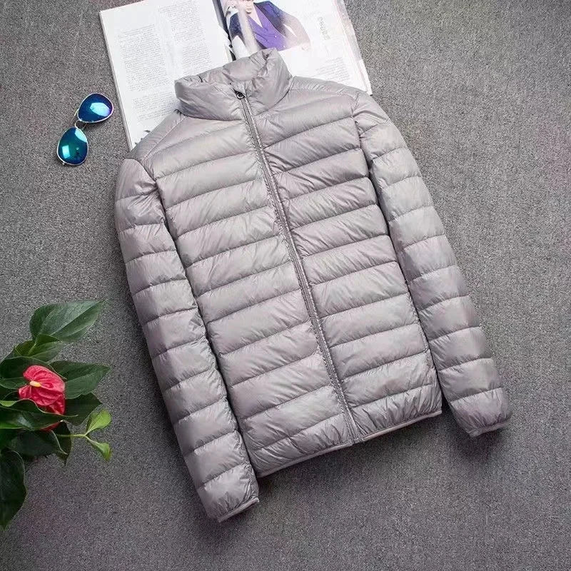 0-10℃ Men's Winter Jacket Ultra Light Duck Down Jackets GlowCart