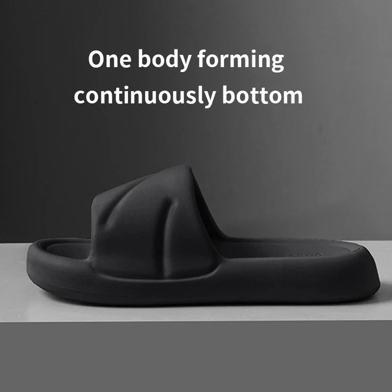 Cloud Slippers For Men Bathroom Thick-soled Non-Slip Slides GlowCart