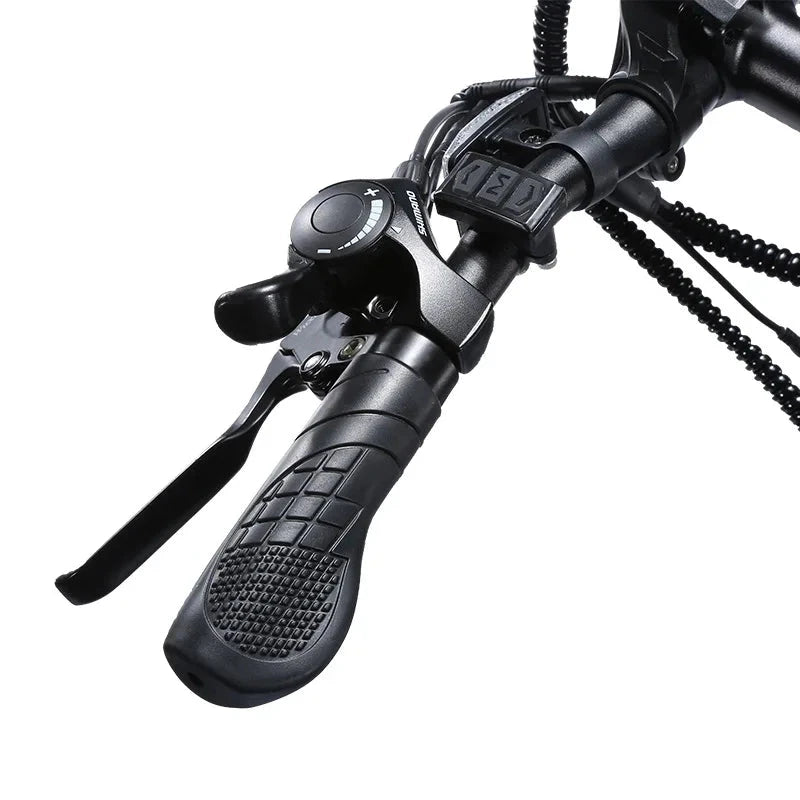 2025 New Electric Mountain Bike Adult Electric Bike, 750W Motor 48V-10.5AH Lithium Battery Bicycle with LCD Display E-Bike GlowCart