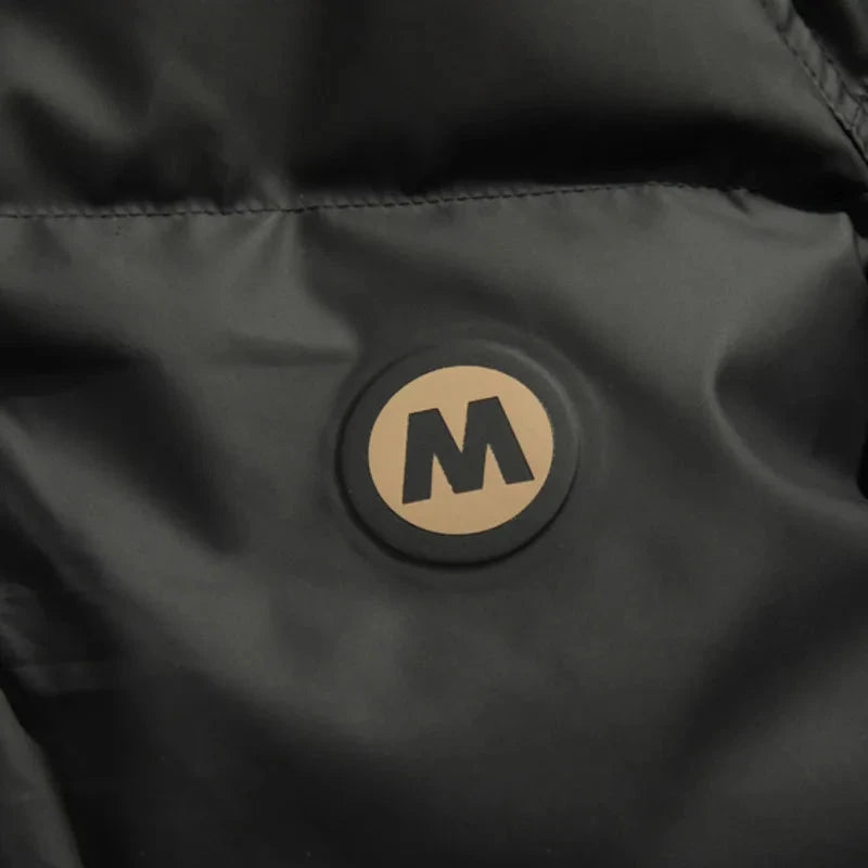 Men Hooded Down Jacket Hip Hop Padding Puffer Outwear Coat GlowCart