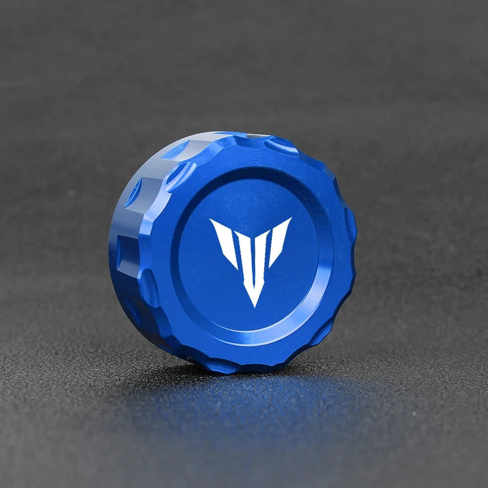 Motorcycle Rear Brake Fluid Reservoir Cap Oil Cup for Yamaha MT07 FZ07 MT 07 MT03 MT25 MT09 FZ09 MT 09 MT10 MT-10 MT01 MT-01 03 GlowCart