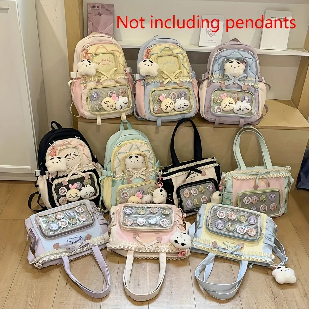 Women's Bag Set Two-Piece Pain Bag Back to School Season GlowCart