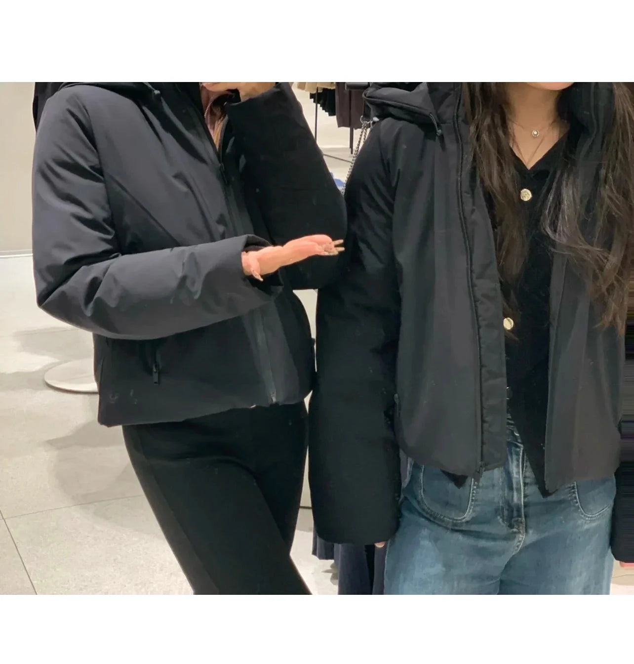 ETJ 2025 Autumn/Winter New  women's short imitation wind GlowCart