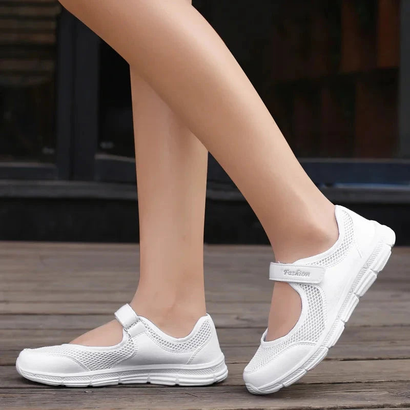 Women Shoes Breathable Vulcanized Shoes White ZapaWomen GlowCart