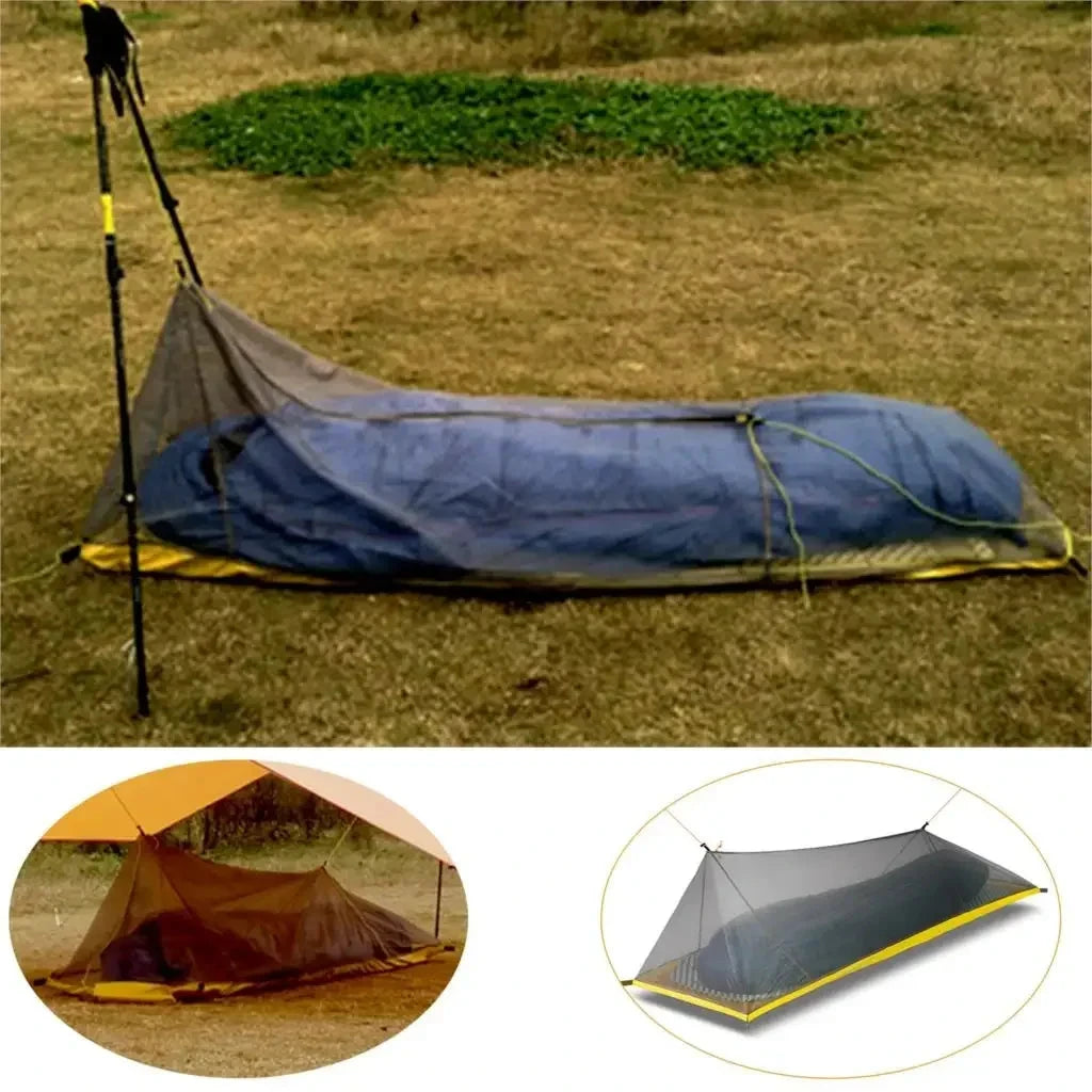 230g/260g Ultralight 1 Person Outdoor Camping Tent Summer GlowCart