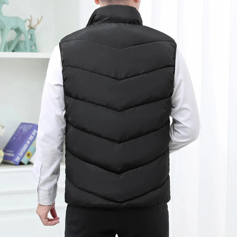 Lamb Velvet Vest for Men Autumn Winter with Plus Velvet GlowCart
