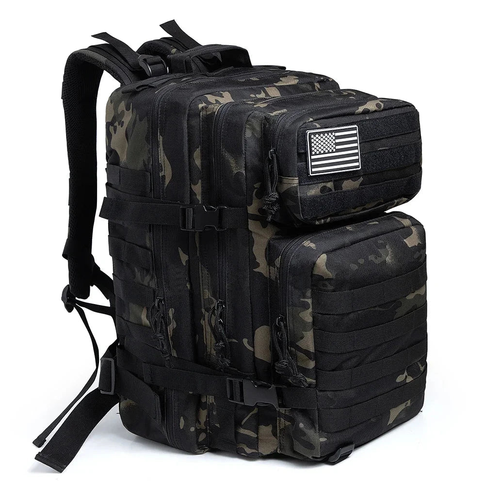 Tactical Backpacks Outdoor 45L Large Capacity Man 3 Days GlowCart