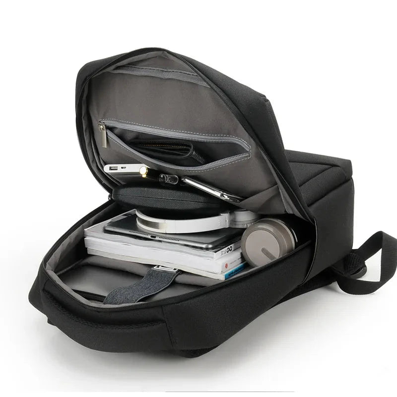 Man Oxford Backpacks High Quality Men 15.6 inch Laptop GlowCart