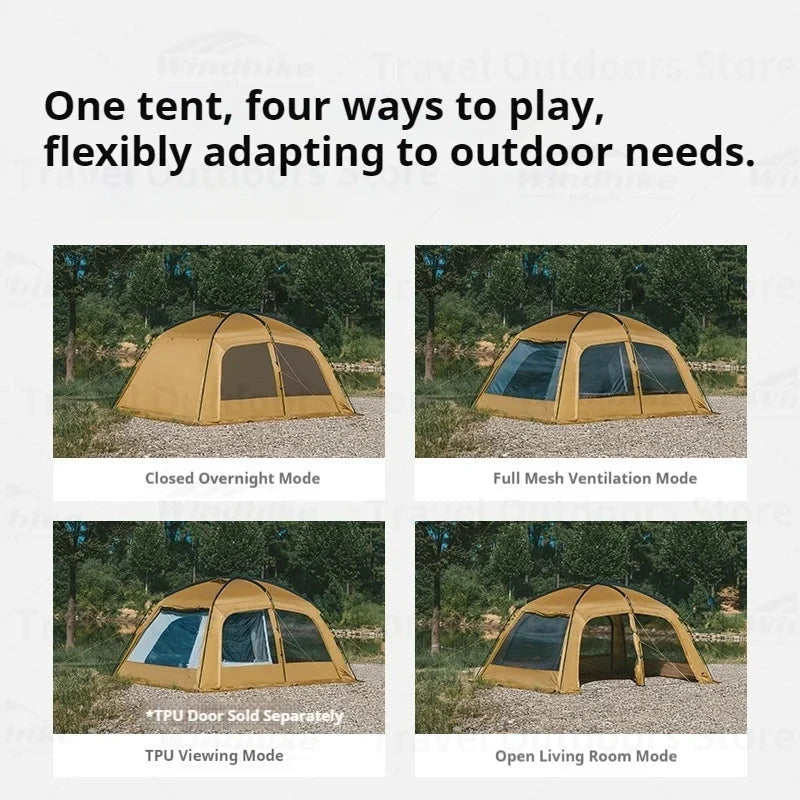 Naturehike Dune 10.9 · One-Bedroom Tent Vinyl Ultralight GlowCart