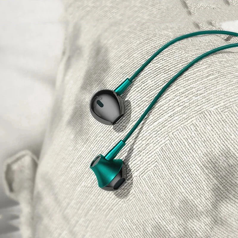 Type-C In-Ear Wired Karaoke Headphones 3.5mm Stereo Music GlowCart