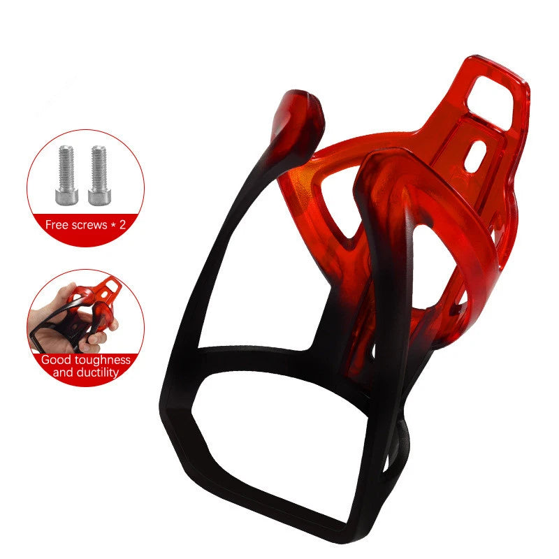 New Bicycle Water Bottle Cage Lightweight MTB Mountain Bike Bottle Holder Socket Ultralight Plastic For Road Cycling Accessories GlowCart