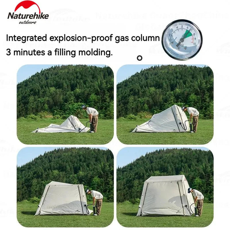 Naturehike AIR 7.0 Inflatable Car Tail Tent Sunshade GlowCart