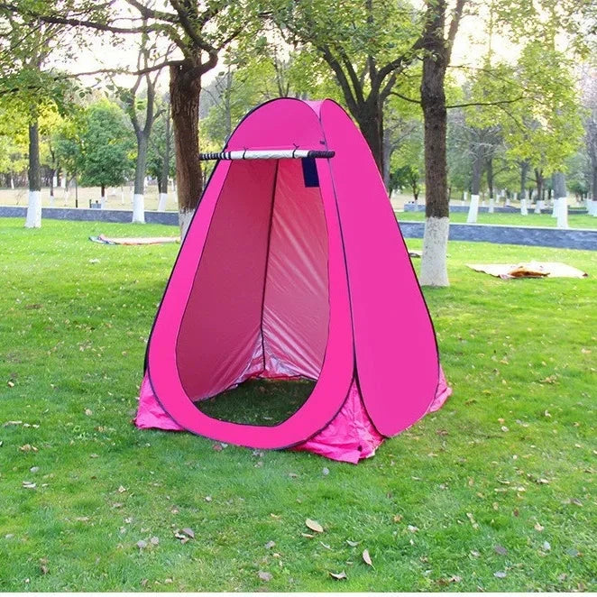 Outdoor Portable Bath Tent Temporary Mobile Toilet Tent GlowCart