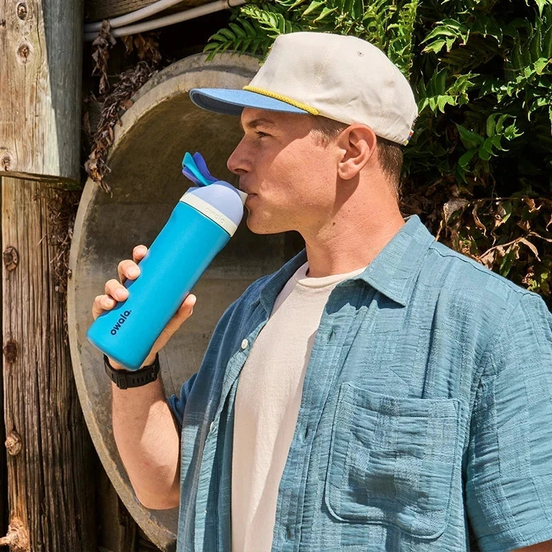 24OZ/32OZ Owala Stainless Steel Vacuum Insulated Sports GlowCart