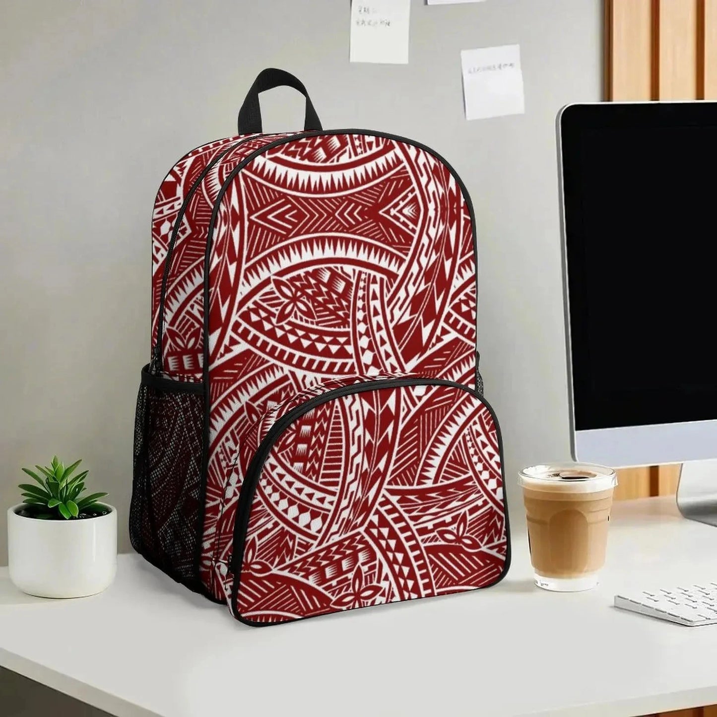 Customized Large-Capacity Backpacks With Schoolbag Patterns GlowCart