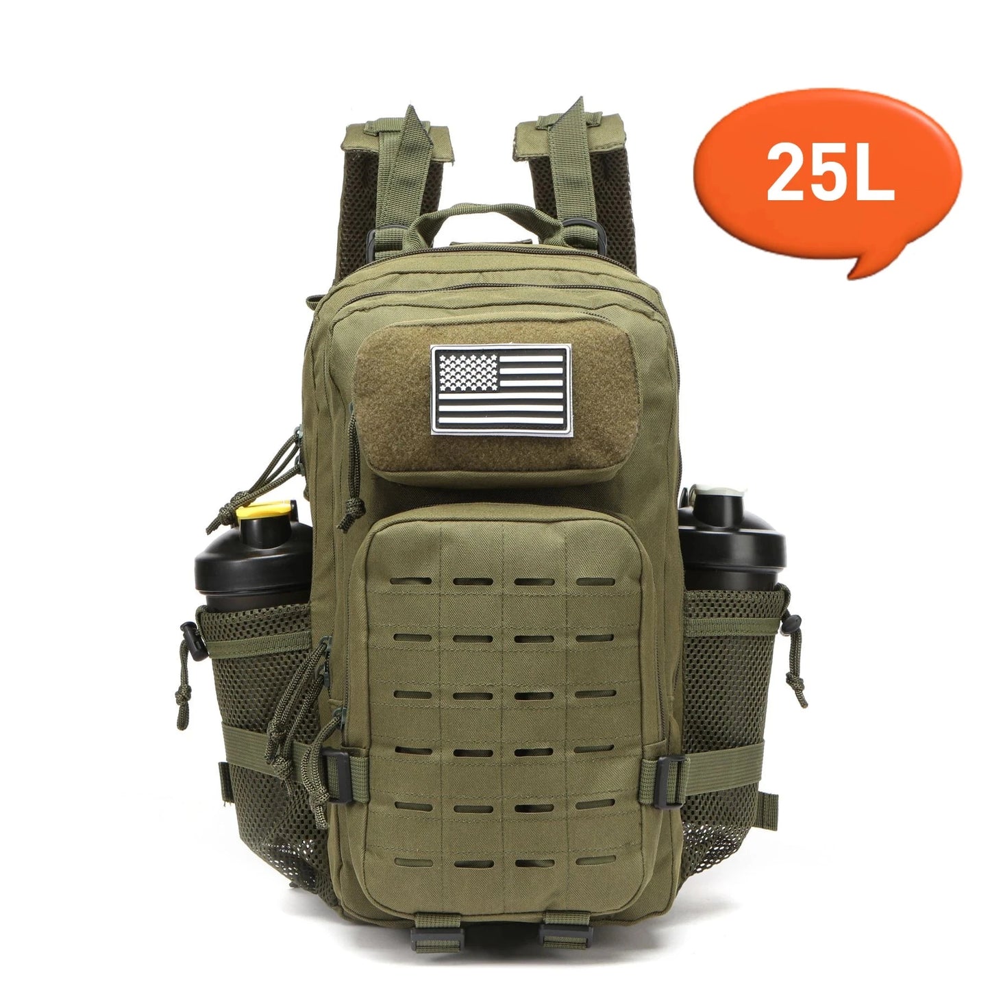 25L/50L Tactical Backpack Bag Hunting MOLLE Backpack GYM For GlowCart