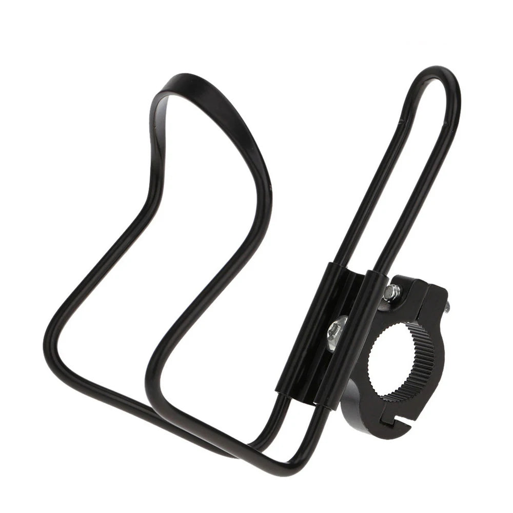 1x Bike Water Bottle Holder Bracket Mountain Bike Handlebar Bottle Mount Cycling Accessories Aluminum Alloy Bicycle Bottle Cage GlowCart