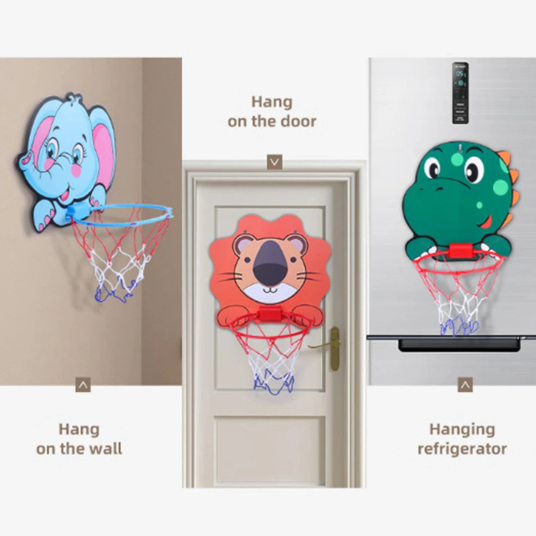 Montessori Mini Basketball Hoop Indoor Garden Toys Boy Basketball Outdoor Sport Games Toys for Kids Baby Toys Children Toys GlowCart