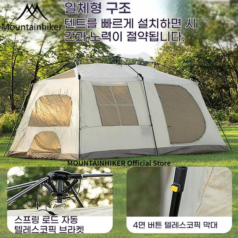 MOUNTAINHIKER One-button Tent Living Shell Shelter Ridge