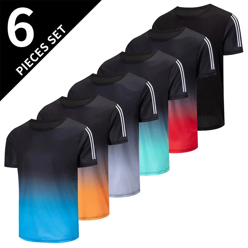 1/2/4Pcs Men's Summer Solid Color Mix And Match GlowCart