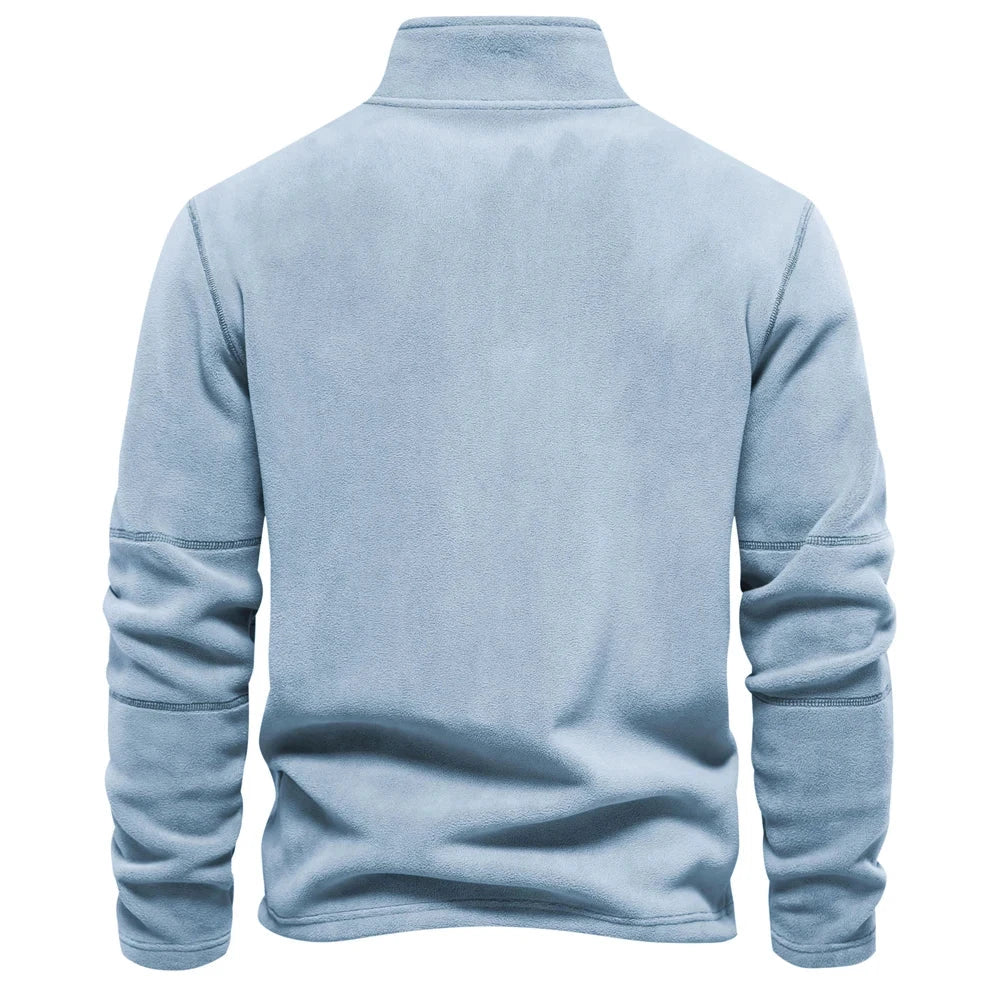 AIOPESON Brand Quality Thicken Warm Fleece Jacket for Men GlowCart