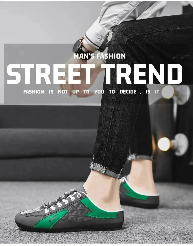 Summer Slippers for Men Trendy Men's Flat Bottom Casual GlowCart