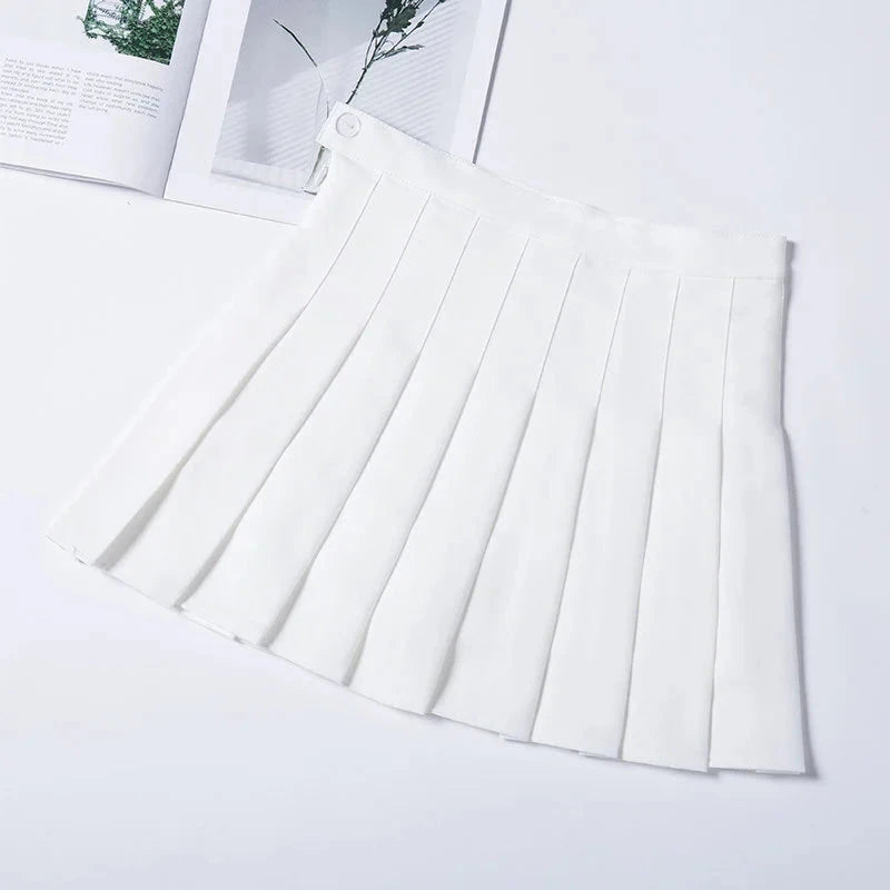 Women's Skirt Without Shorts Fashion Korean Style Ropa Black GlowCart