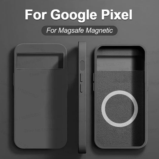 Luxury Liquid Silicone Magnetic Case For Google Pixel 8 7 6 GlowCart