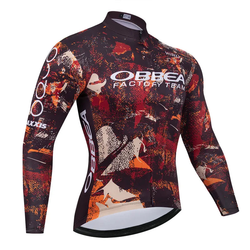 Hiru Summer Spring and Autumn Long Sleeve Bike Clothing Set Bicycle Mountain 2026 Team Cycling Jersey Maillot Ropa Ciclismo GlowCart