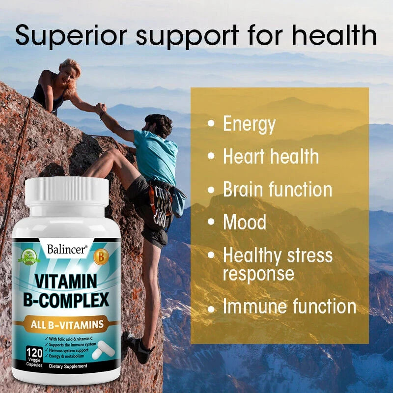 Balincer Vitamin B Complex Supplement - Heart Health, GlowCart