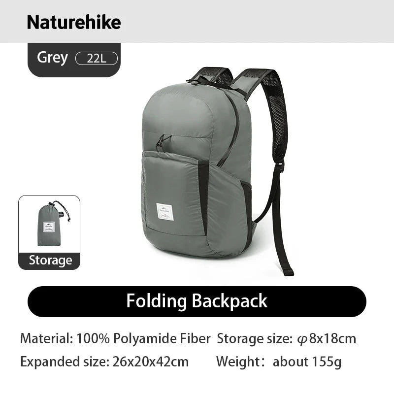 Naturehike 22L/18L Outdoor Backpack Lightweight Portable GlowCart