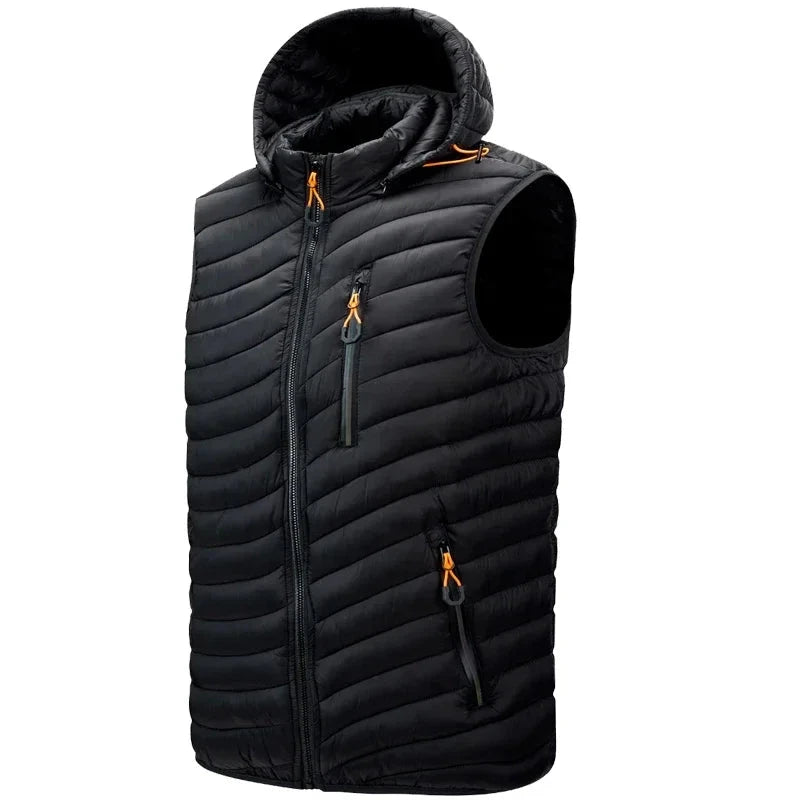 Windproof Jacket Winter Male Hot Sale Men Sleeveless Down GlowCart