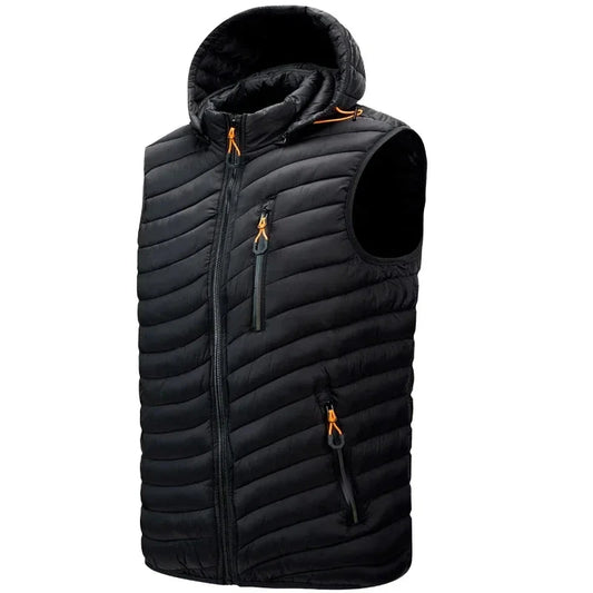 Windproof Jacket Winter Male Hot Sale Men Sleeveless Down GlowCart