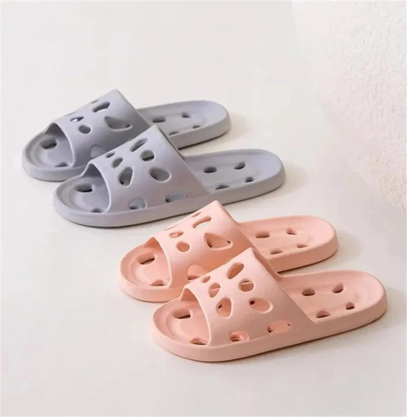 Summer Leaky Slippers Bathroom Bathing Confortable Men Women GlowCart