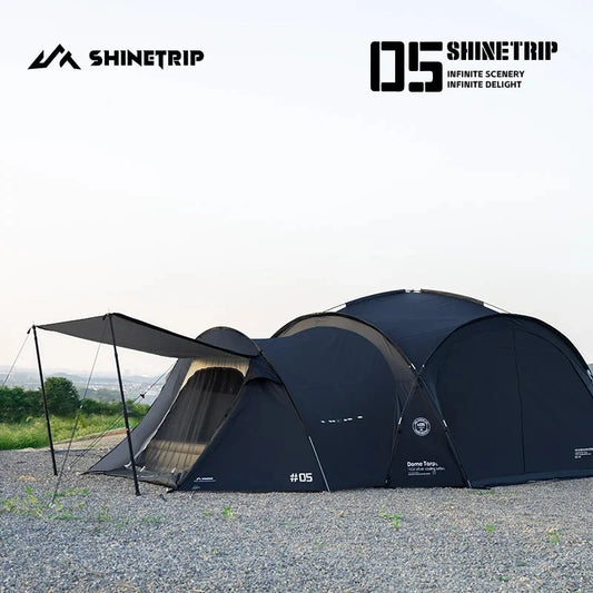 ShineTrip Outdoor Extra Large Camping Shade Tent Family GlowCart