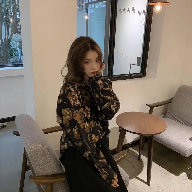 Women's Design-sensual Retro Loose Long-sleeved Autumn New GlowCart