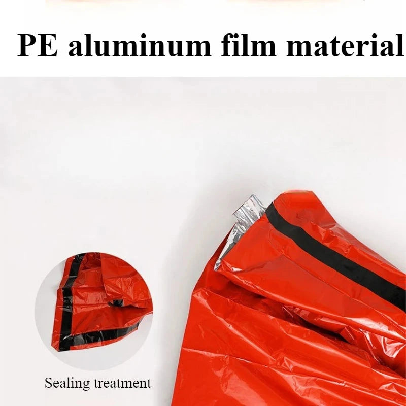 1pc Outdoor Edc Camping Gear Thermal Sack First Aid Rescue GlowCart