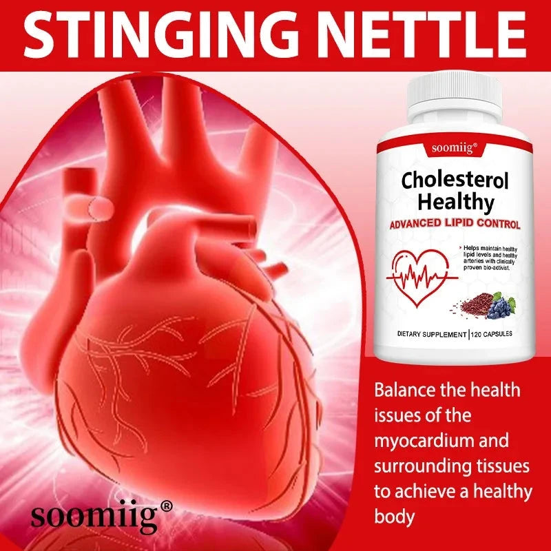 Cholesterol Health Supplement - Lowers LDL and GlowCart