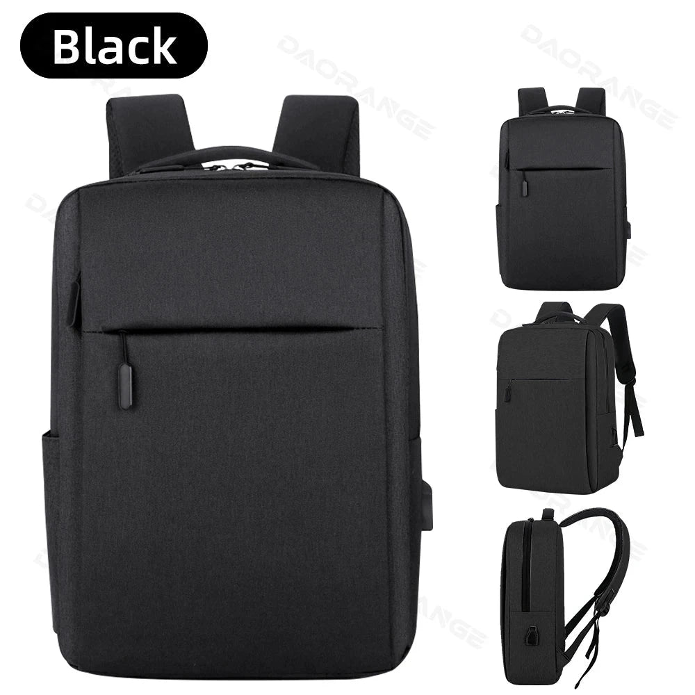Laptop Bag USB Backpack for Macbook Air Pro Lenovo Asus HP GlowCart