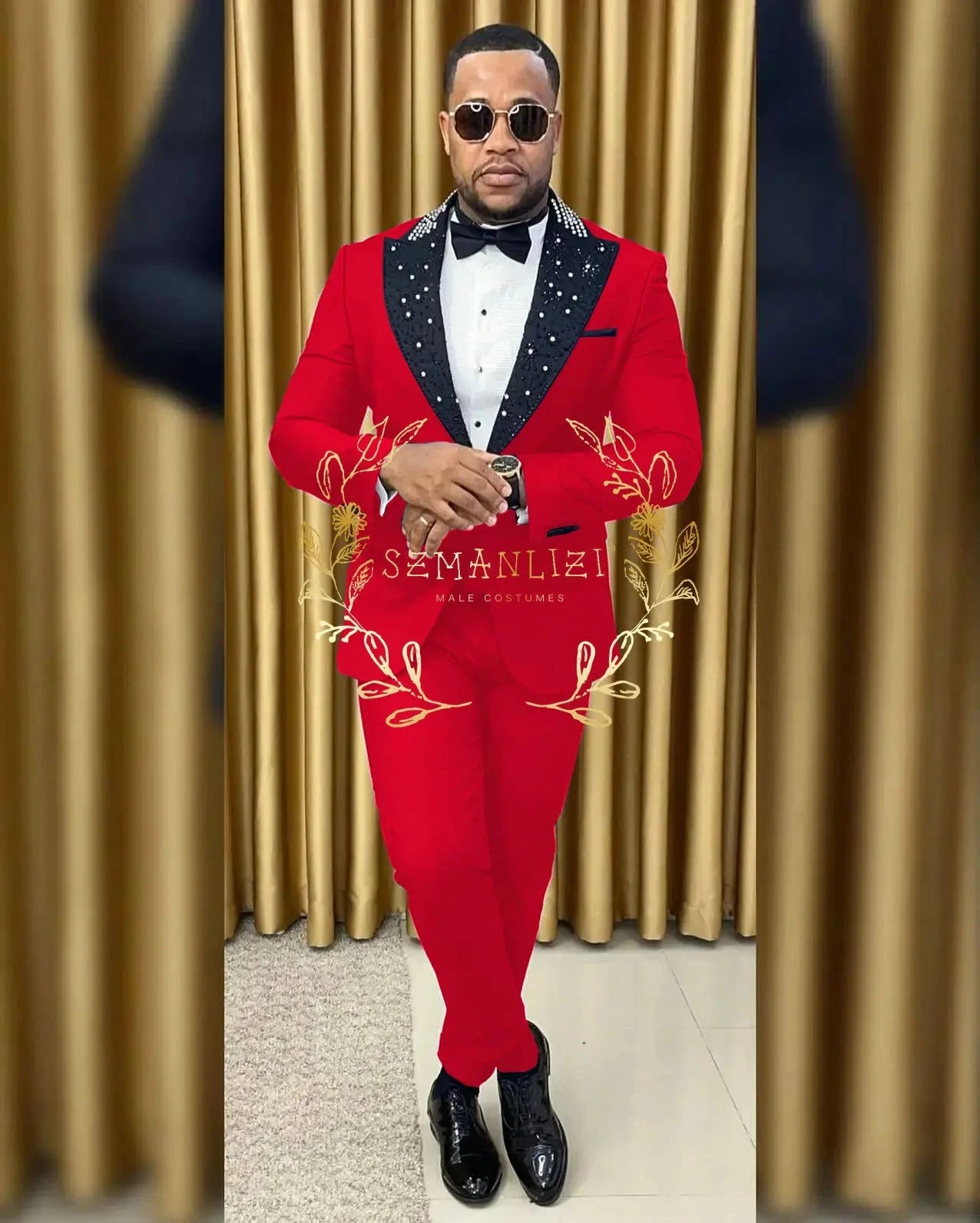 Luxury Wedding Suits For Men Groom Wear Tuxedos Handmade GlowCart