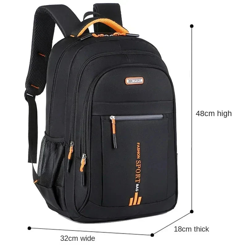 Men's Backpack Oxford Business Computer Bag Waterproof GlowCart