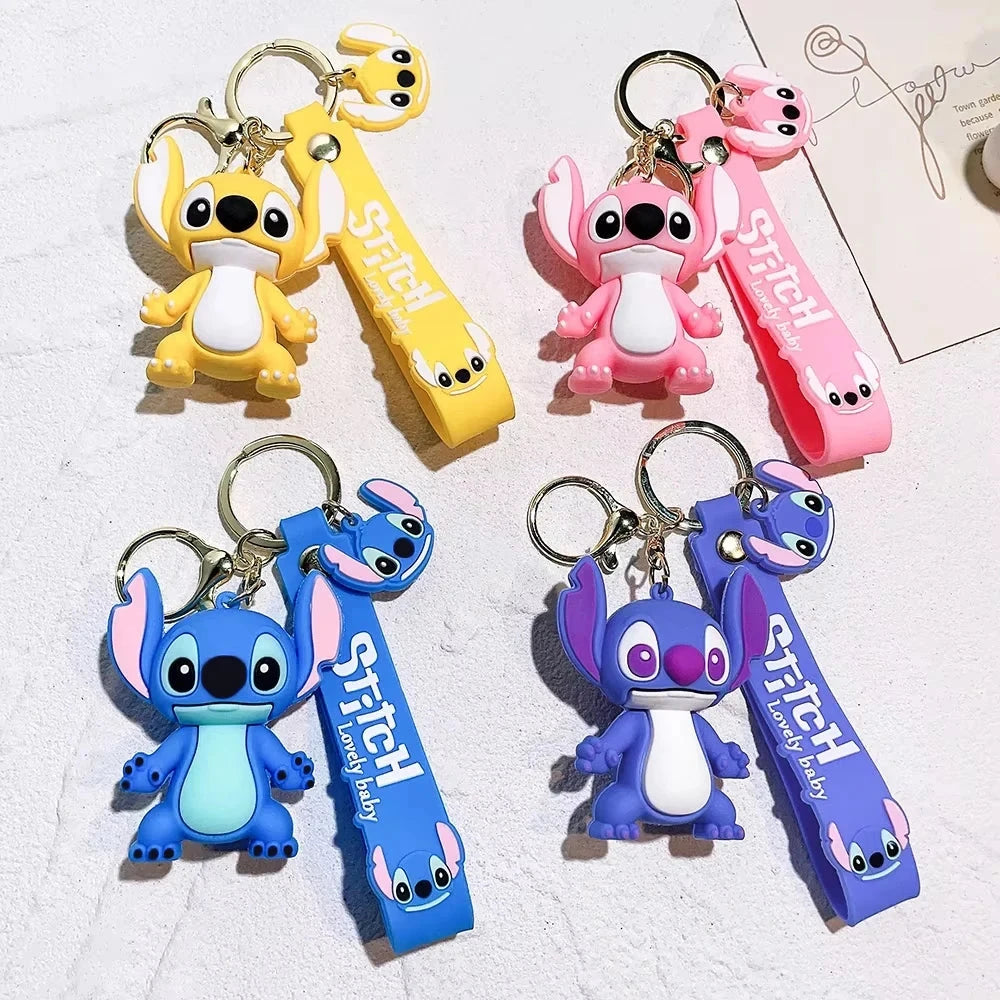 Lilo & Stitch Toys Keychian Anime Stitch Pendant Keychain GlowCart