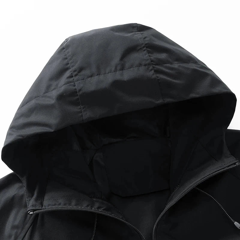 CHRLCK Men's Waterproof Hiking Jacket Women Splicing GlowCart