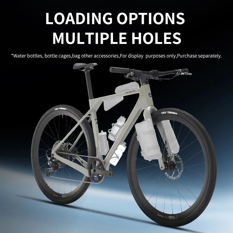 SAVA SF4 Carbon Fiber Gravel Road Bike Handlebar Flat All Terrain Off-Road Racing Compatible with SHIMAN0 CUES U6000 GlowCart