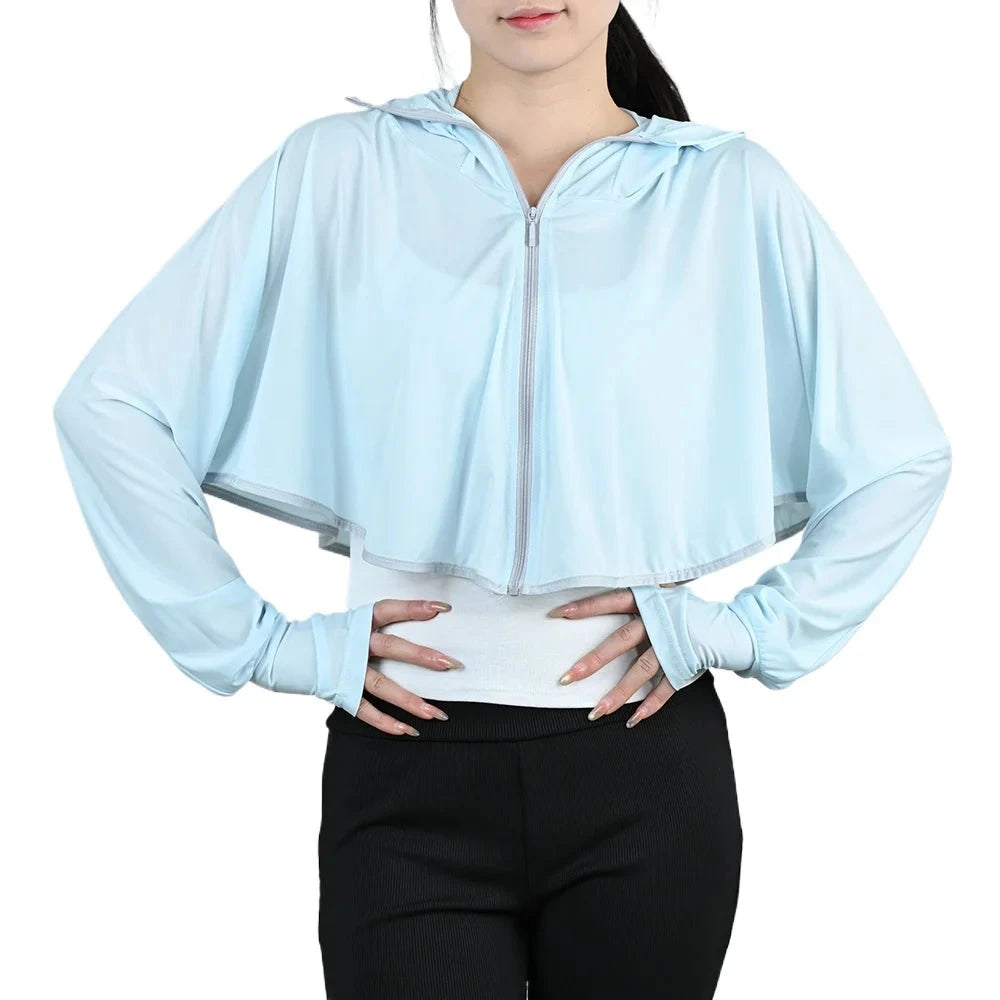 Summer Icesilk Quick Drying Solid Color Sun-Protective GlowCart