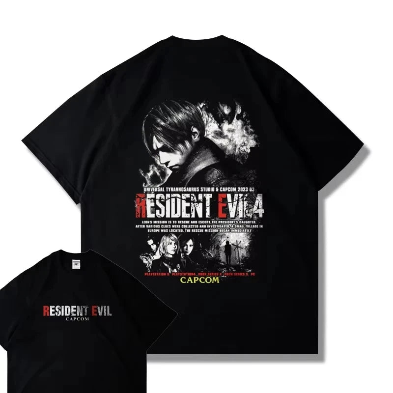CAPCOM Game PS5 Resident Evil 4 Remastered Short Sleeve GlowCart