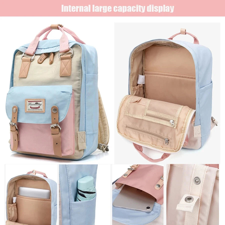 15.6 Inch Laptop Backpack For Men Women Work Business GlowCart