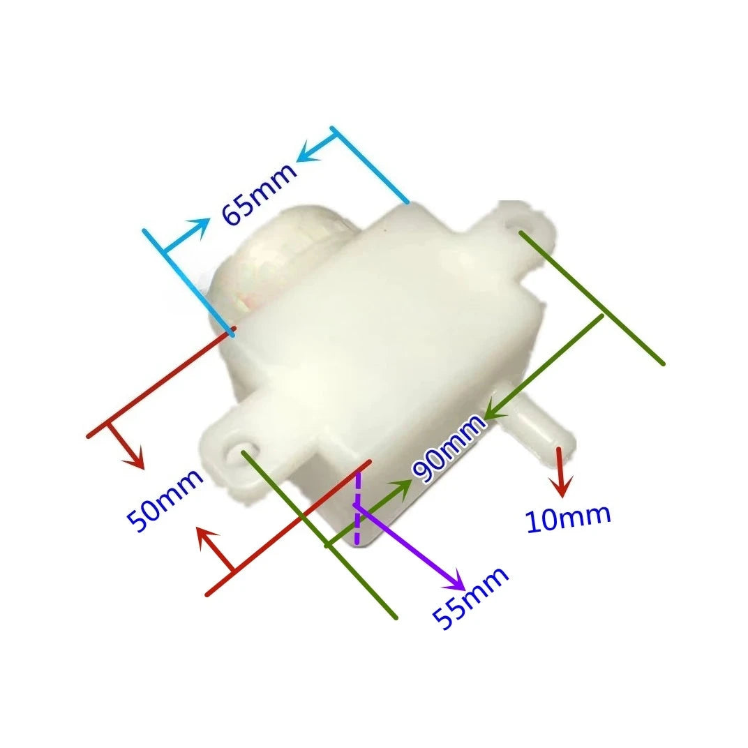 Brake Fluid Reservoir For Brake and Clutch Fluid Truck Electric Tricycle Agricultural Vehicle Braking liquid Bottle 1PC GlowCart