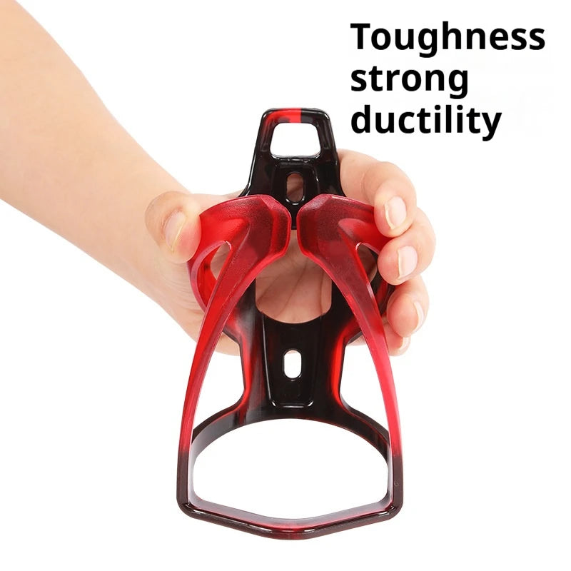 Mountain Bicycle Water Bottle Holder Gradually Changing Color Water Bottle Holder  PC Waterproof Bike Kettle Rack GlowCart