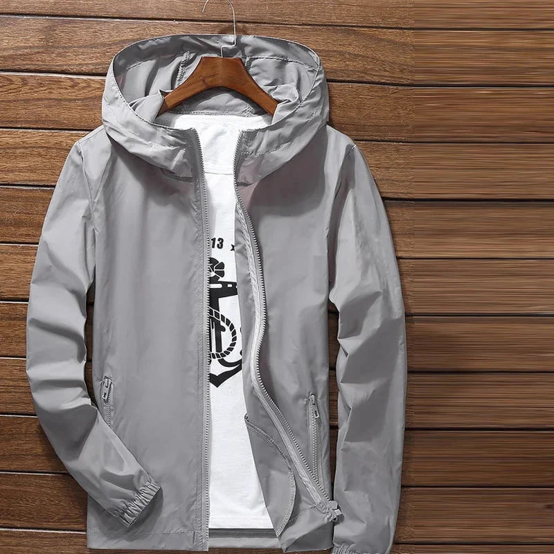 S-7XL Windproof Quick Dry Coat Ultra-Light Waterproof Jacket GlowCart